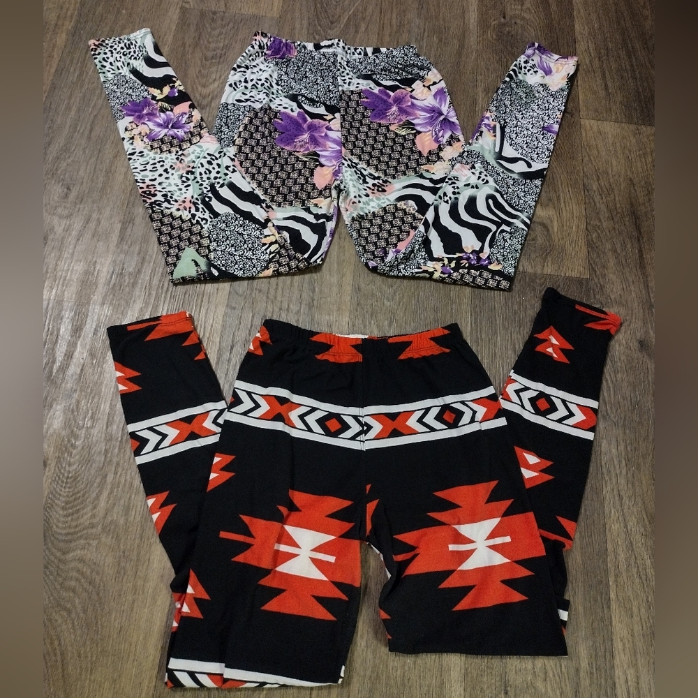 Printed leggings